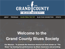 Tablet Screenshot of grandblues.org